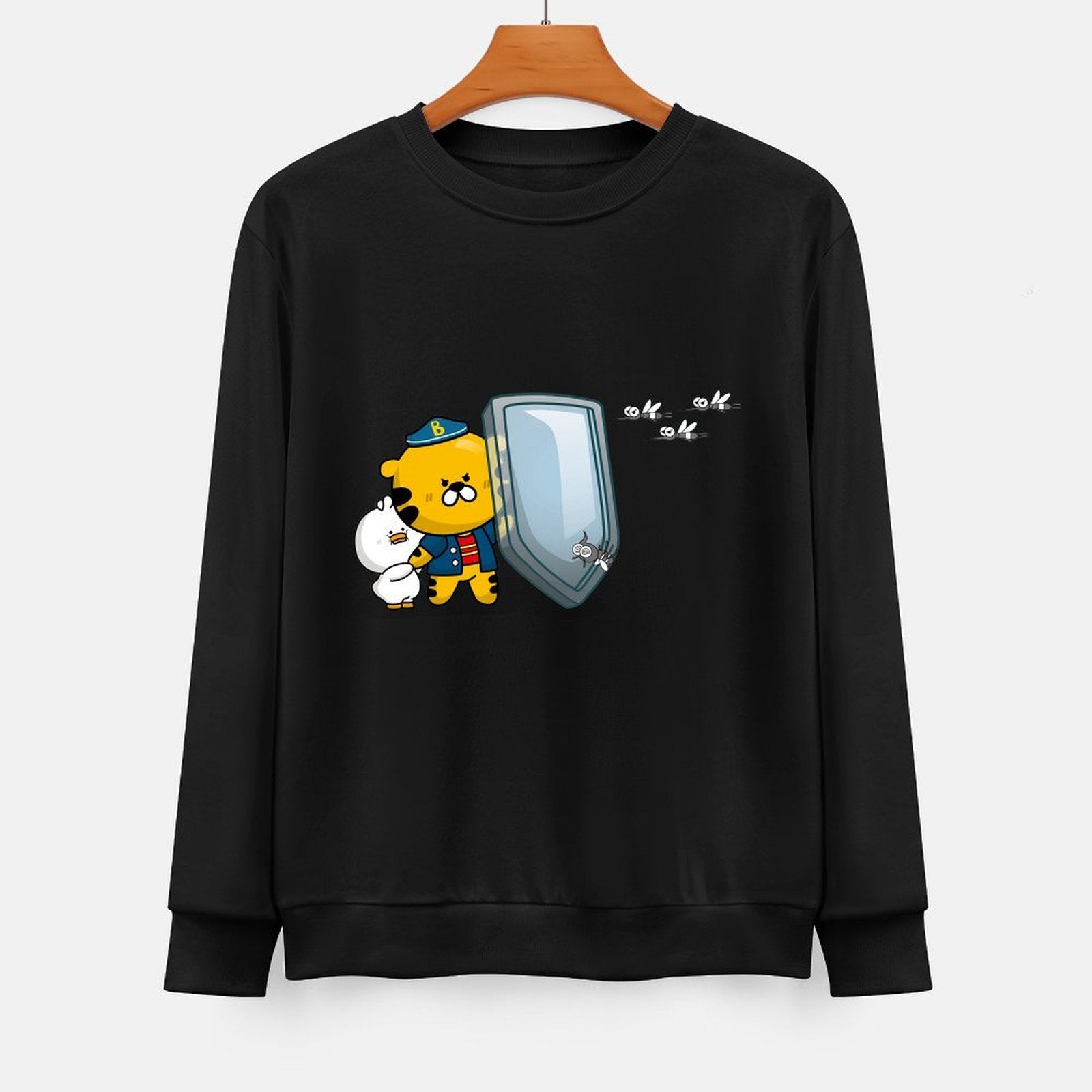 Front Patterned Long Sleeve TopEverydayFit Eco / Sustainable